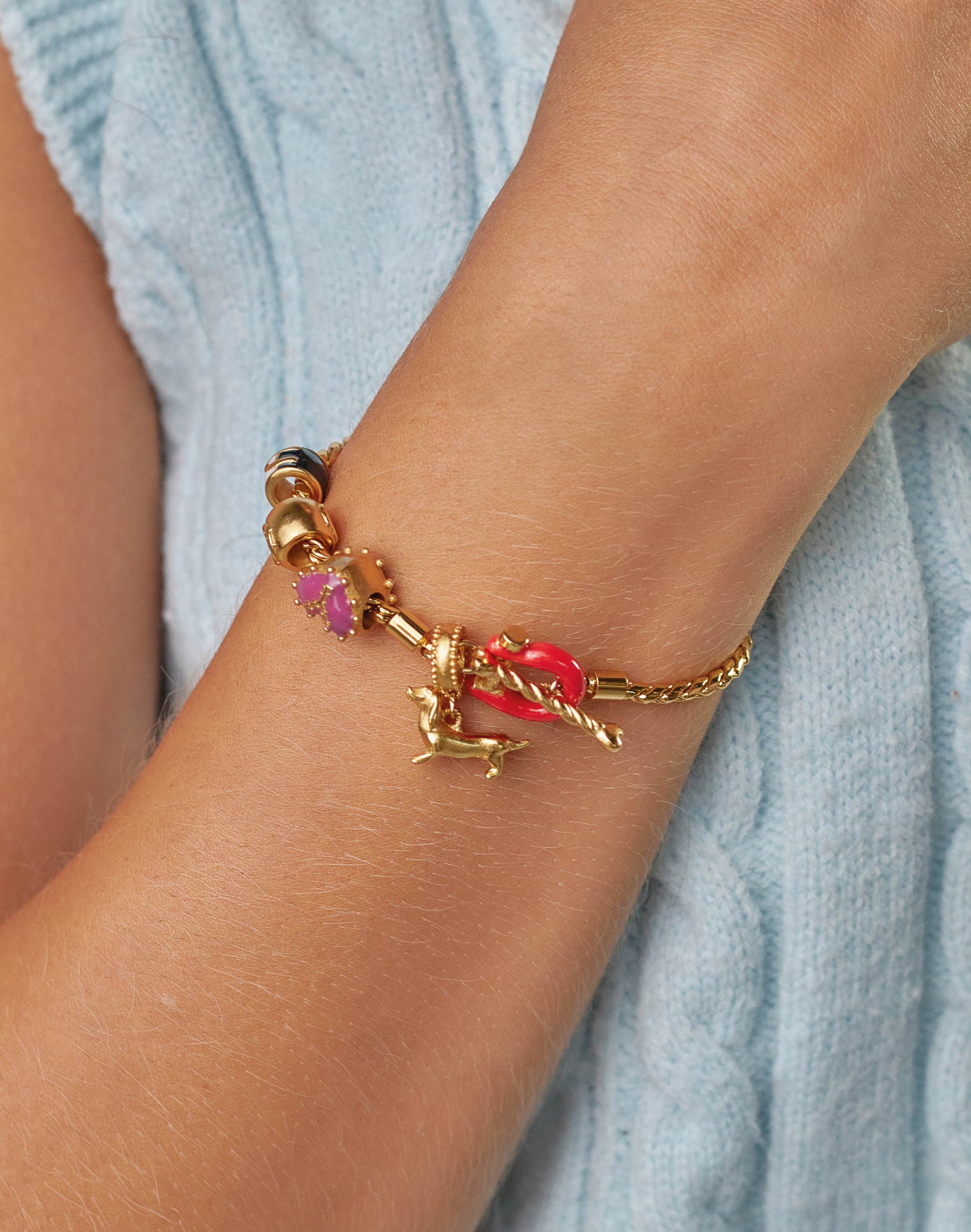 You and Me Charm Bracelet
