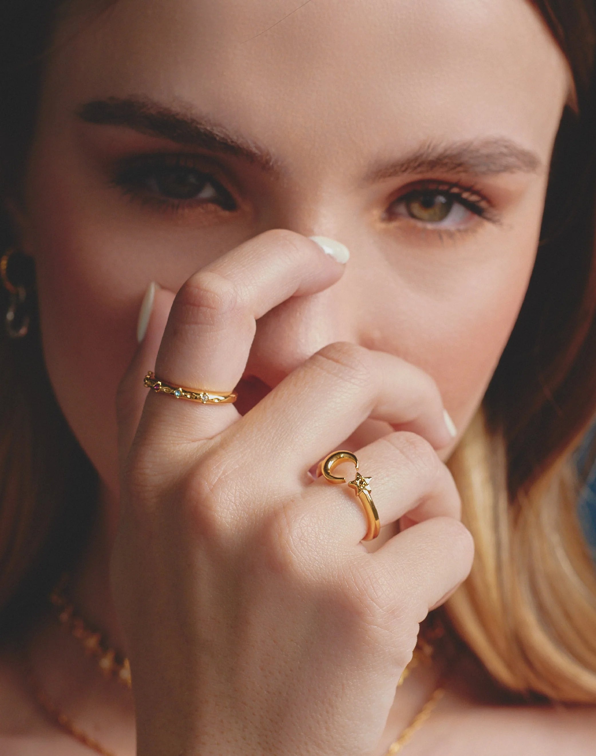 Set of 2 Moonchild Rings