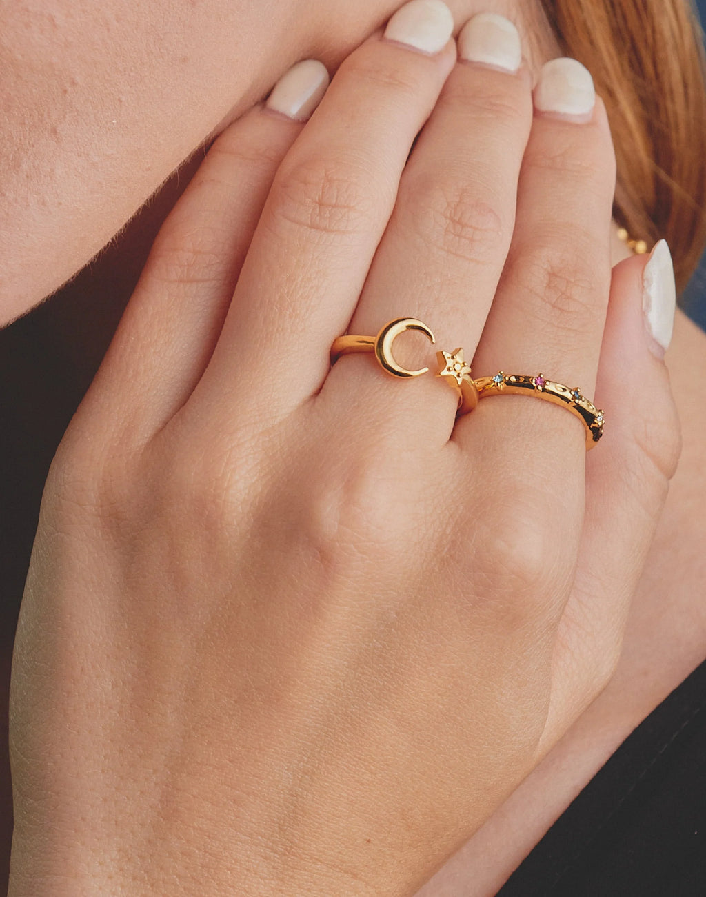 Set of 2 Moonchild Rings