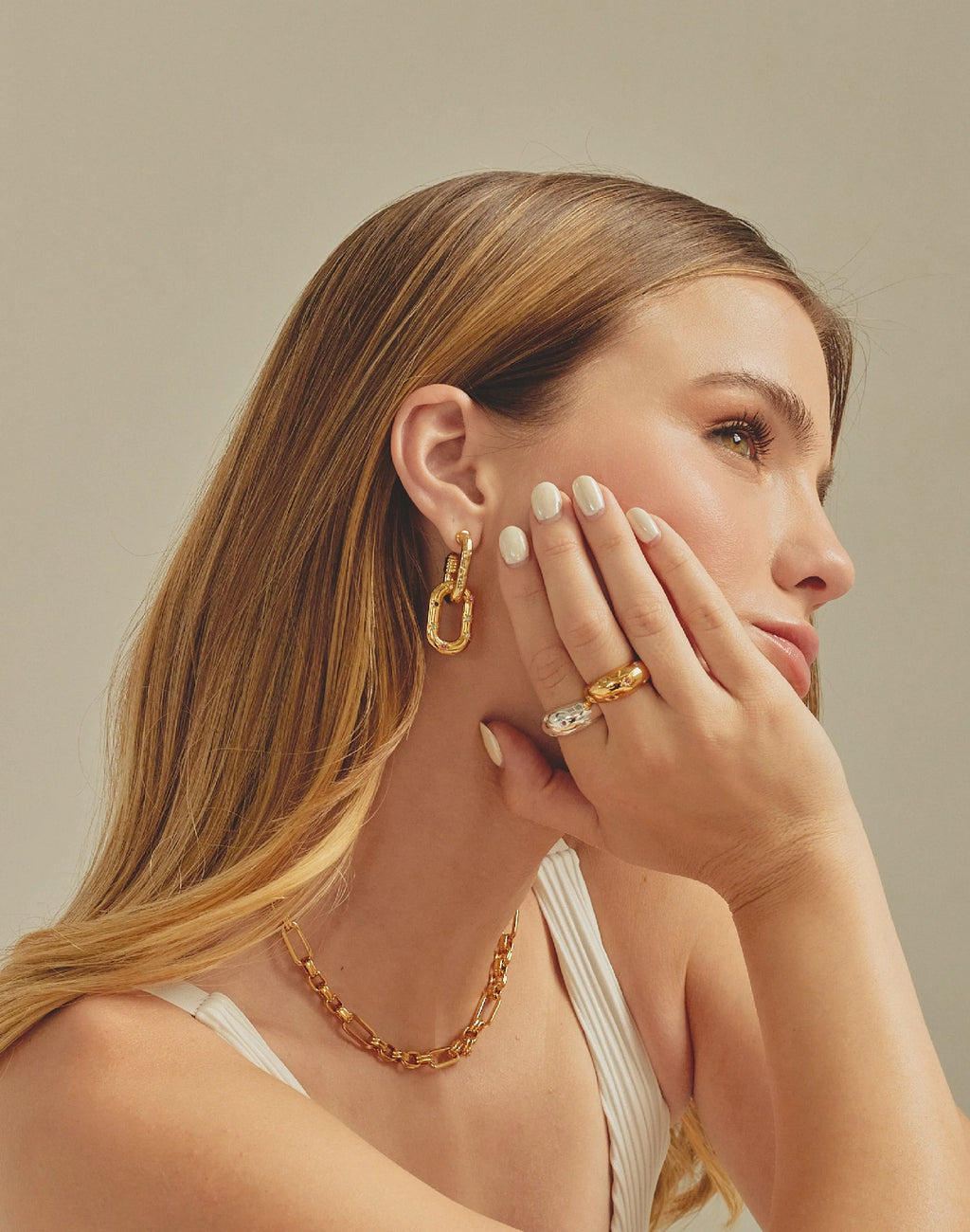 Set of 2 Selene Rings